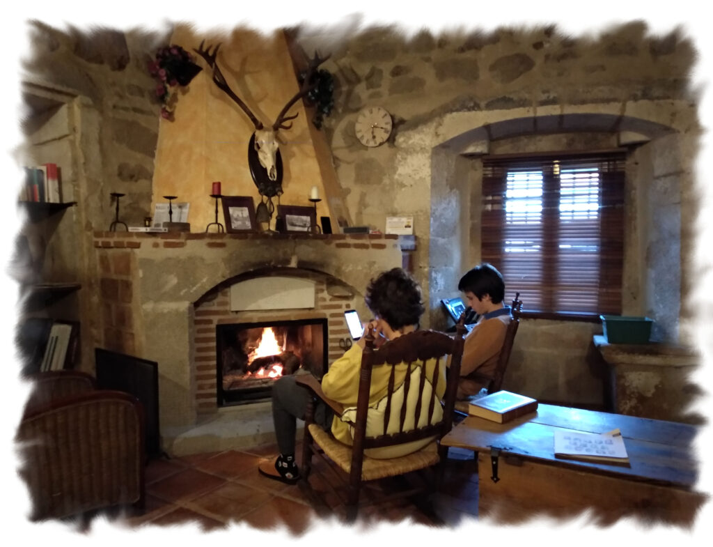 Chimenea del Salón del Conde